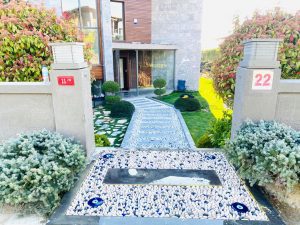 çakıl taşı yürüyüş yolu uygulaması