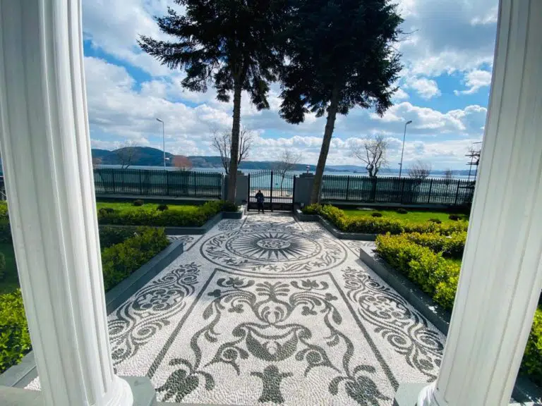 bahçe çakıl taşı